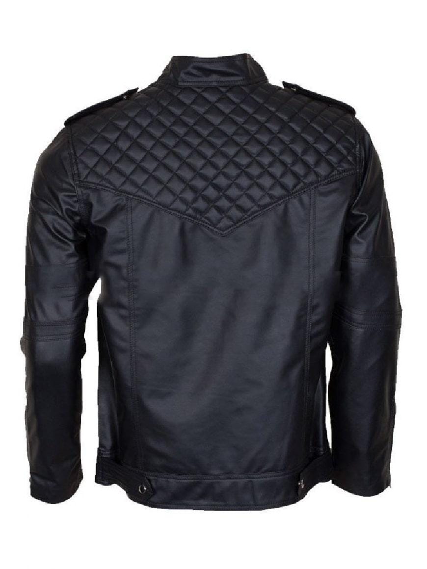 Batman Beyond Black Leather Jacket | Halloween Superhero Costume | Real Leather Men’s Jacket OuterMode