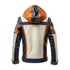 Futuristic Streetwear Leather Jacket OuterMode