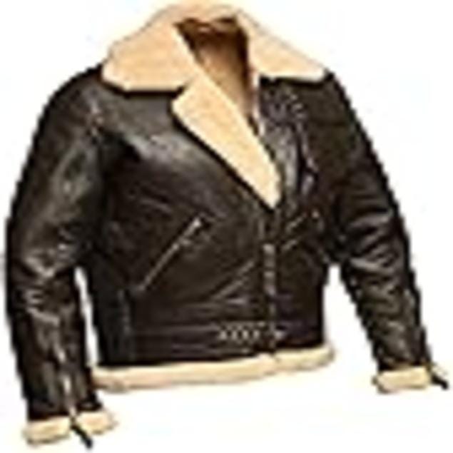 Shearling RAF Aviator Bomber Jacket OuterMode