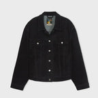 Washed Doves Sueded Jacket Denim OuterMode