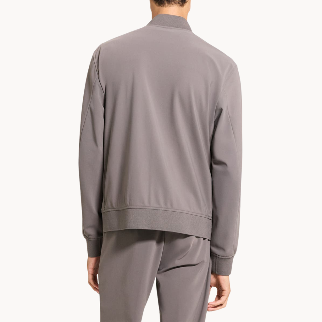 The Young and the Restless 2025 Cane Ashby stylish grey bomber jacket