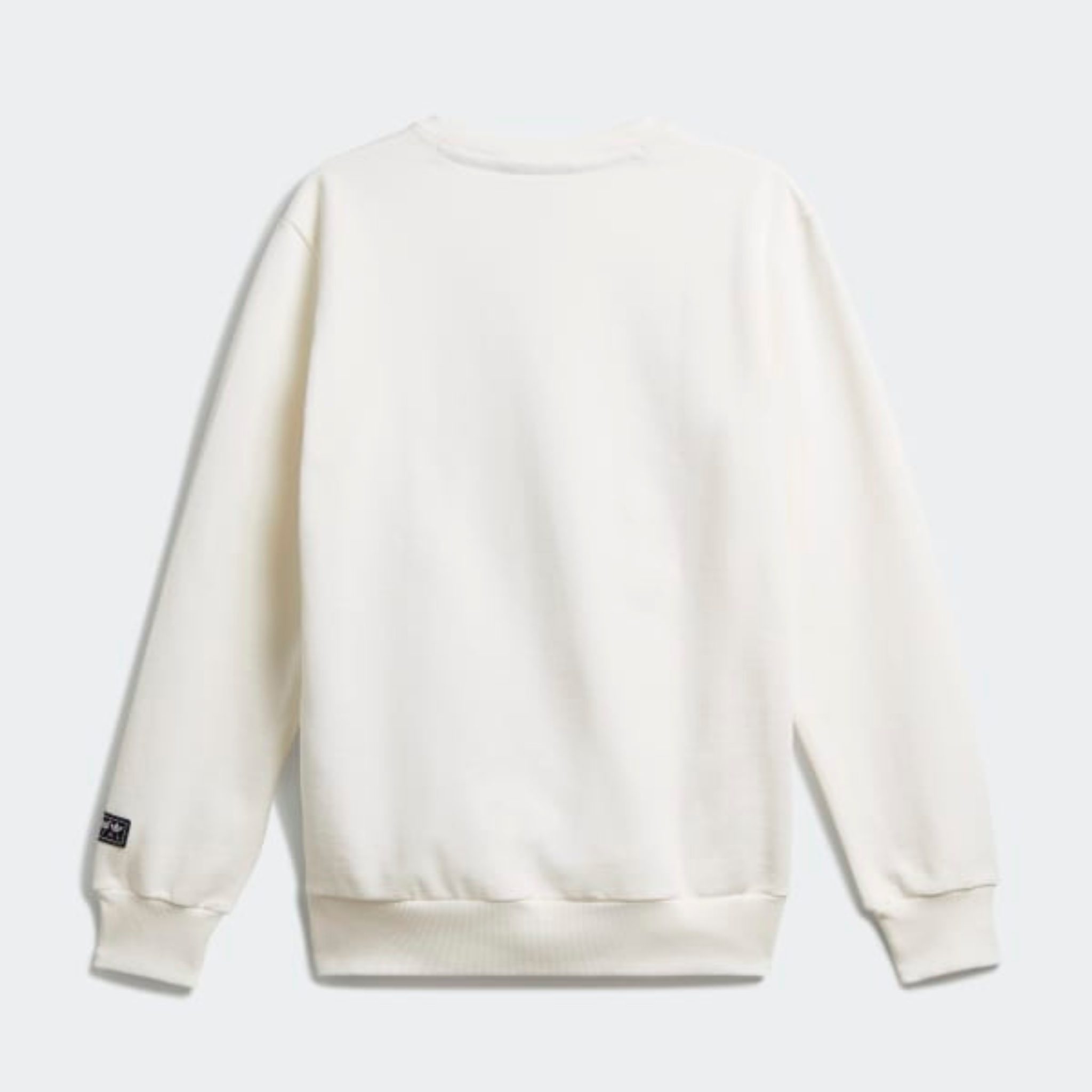 Black tonal graphic crewneck sweatshirt inspired by Adidas Spezial F.C.