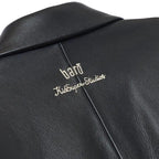 Bero X KidSuper Leather Varsity Jacket | Black OuterMode